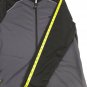 AND 1 Grey Black Polyester Satin Warmup/Yoga Jacket Womens Size Large NICE