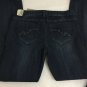 Vanilla Star Jeans Stars Distressed Dark Wash Womenâs Size 11 Super Cute