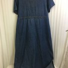 Erika And Co Denim Dress Womens Medium Jean 100% Cotton