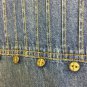 Erika And Co Denim Dress Womens Medium Jean 100% Cotton