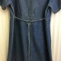 Erika And Co Denim Dress Womens Medium Jean 100% Cotton