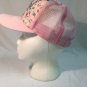 Bo Bridges Hat Pink Mesh Beach Theme Adjustable Youth Womens