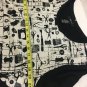 Style And Co Top Sew Chic Scissors And Sewing Machines Womens XL Pullover Blouse
