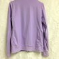 Nike Dri Fit Zip Up Purple Womens Large Polyester/Spandex