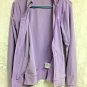 Nike Dri Fit Zip Up Purple Womens Large Polyester/Spandex