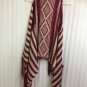 Say Whay Knit Vest Open Front Fringe Womens S/M NWT