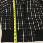 Wet Seal Cropped Jacket Womens Size Small Juniors Plaid ZIP With Bling Route 69