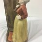Arnart Figurine Sculpture Drunk Husband Angry Wife Rolling Pin