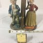 Arnart Figurine Sculpture Drunk Husband Angry Wife Rolling Pin