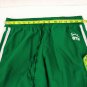LEI Gym Green Polyester Capri Style Athletic Pants Scrunchy Legs Women Size XL