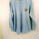 Authentic Looney Tunes Classic Wear Cotton 1/2 Button Pullover Shirt Men Size XL