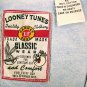 Authentic Looney Tunes Classic Wear Cotton 1/2 Button Pullover Shirt Men Size XL