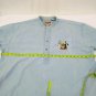 Authentic Looney Tunes Classic Wear Cotton 1/2 Button Pullover Shirt Men Size XL