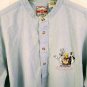 Authentic Looney Tunes Classic Wear Cotton 1/2 Button Pullover Shirt Men Size XL