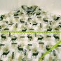 Woolrich Button Up Flannel Shirt Mens XL Shirt Elk Motif Cotton