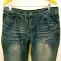 Extreme Corture Dark Wash Distressed Cotton Denim Jeans Mens Size (36x32) 36x30