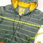 Vintage Billabong Hoodie Grey Yellow Orange Cotton Blend Girls Size Large NICE