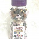 Idaho Chocolate River Rocks Edible Candy Reusable Plastic Bear