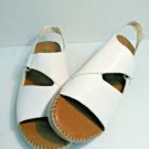 Dr Scholls Double Air Pillow Womens Summer Sandals White Size 10M  Very Nice