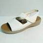 Dr Scholls Double Air Pillow Womens Summer Sandals White Size 10M Very Nice