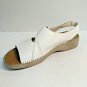 Dr Scholls Double Air Pillow Womens Summer Sandals White Size 10M Very Nice
