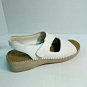 Dr Scholls Double Air Pillow Womens Summer Sandals White Size 10M Very Nice