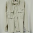 Exofficio Vented Lightweight Sporting Shirt Long Sleeve Button Down Mens XL NICE