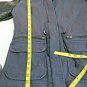 Rock & Republic Womens Jacket Faux Leather Quilted Sleeves Fully Lined Size XS