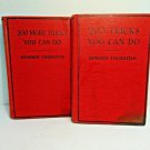 200 Tricks You Can Do/200 More Tricks Howard Thurston 1st Editions 1926 1927