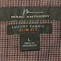 Marc Anthony Mens Dress Shirt Size L Button Up Slim Fit Checkered New