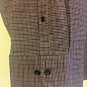Marc Anthony Mens Dress Shirt Size L Button Up Slim Fit Checkered New