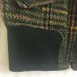 Daytrip Vest Womens Small Acrylic Wool Outerwear Warm Tweed Multi Color