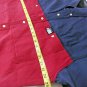 Vintage Chaps Ralph Lauren Red/Blue Block Button Long Sleeve Shirt Men's M 90&acirc;��s