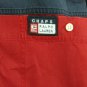 Vintage Chaps Ralph Lauren Red/Blue Block Button Long Sleeve Shirt Men's M 90&acirc;��s