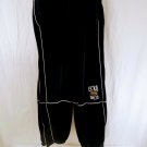 ECKO UNLTD Cotton Blend Black Velvet Valour Womens Sweat Pants Size Large