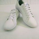 PUMA Classic White Leather Rubber Sloes Womens Soft Foam Shoes Size 5 VERY NICE