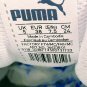 PUMA Classic White Leather Rubber Sloes Womens Soft Foam Shoes Size 5 VERY NICE