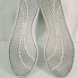 PUMA Classic White Leather Rubber Sloes Womens Soft Foam Shoes Size 5 VERY NICE