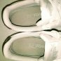 PUMA Classic White Leather Rubber Sloes Womens Soft Foam Shoes Size 5 VERY NICE