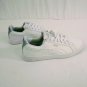 PUMA Classic White Leather Rubber Sloes Womens Soft Foam Shoes Size 5 VERY NICE