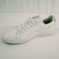 PUMA Classic White Leather Rubber Sloes Womens Soft Foam Shoes Size 5 VERY NICE