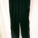 Tek Gear Satiny Feel Polyester Black Training Pants Pockets Size 3XL Tall