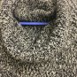 Woman Within Knit Sweater Cowl Neck Womans Medium Black/white 33â