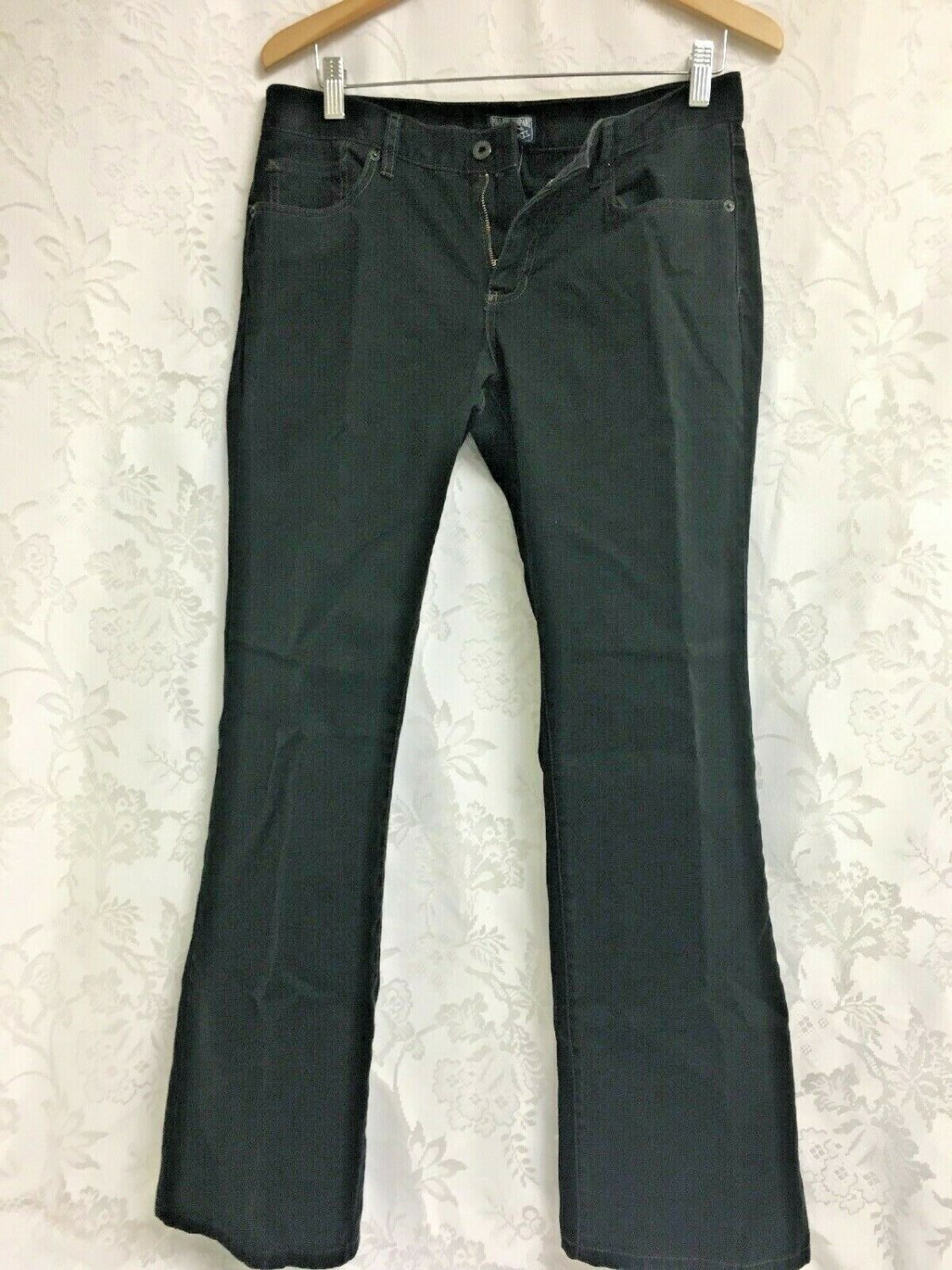 Polo Jean Co Ralph Lauren Pants Logo Pocket Womens Size 10 X 30 Black Soft