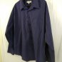 Pronto Uomo No Iron 100% Cotton Black Gray Small Chex Mens Dress Shirt Size XXL