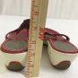Cole Haan Sandals Slip On Wedged Flip Flop Rubber Sole Womens Size 8.5 B