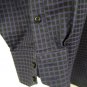 TailorByrd 100% Cotton Black Purple Small Chex Mens Dress Shirt Size XXL NICE