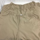 Dickies Pants Mens 4X Cargo 3 Pair Drawstring Waist Pocket Tan Scrub Work