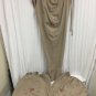 Dickies Pants Mens 4X Cargo 3 Pair Drawstring Waist Pocket Tan Scrub Work