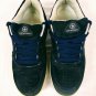 Converse Black Leather Suede Unisex Skateboard Shoes Mens 8M Womens 10M